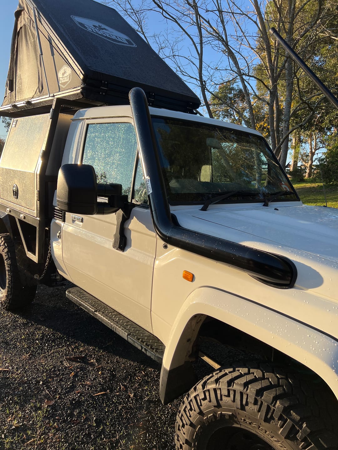 Customer photo review of 79 Series VDJ Landcruiser Snorkel