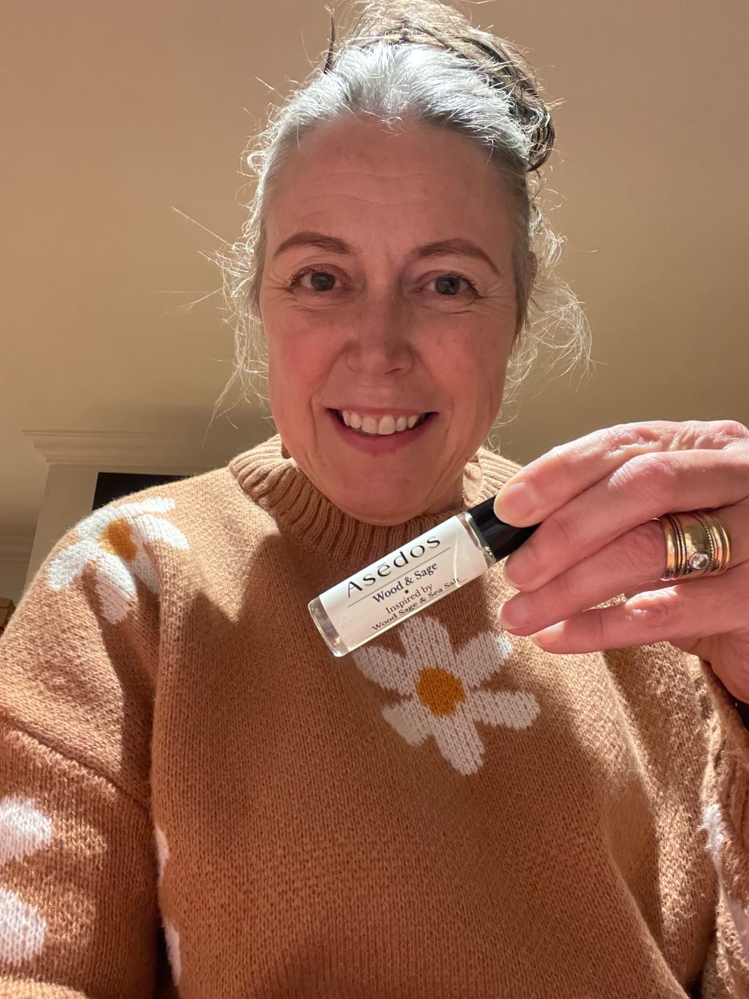 Customer photo review of WOOD SAGE PERFUME OIL