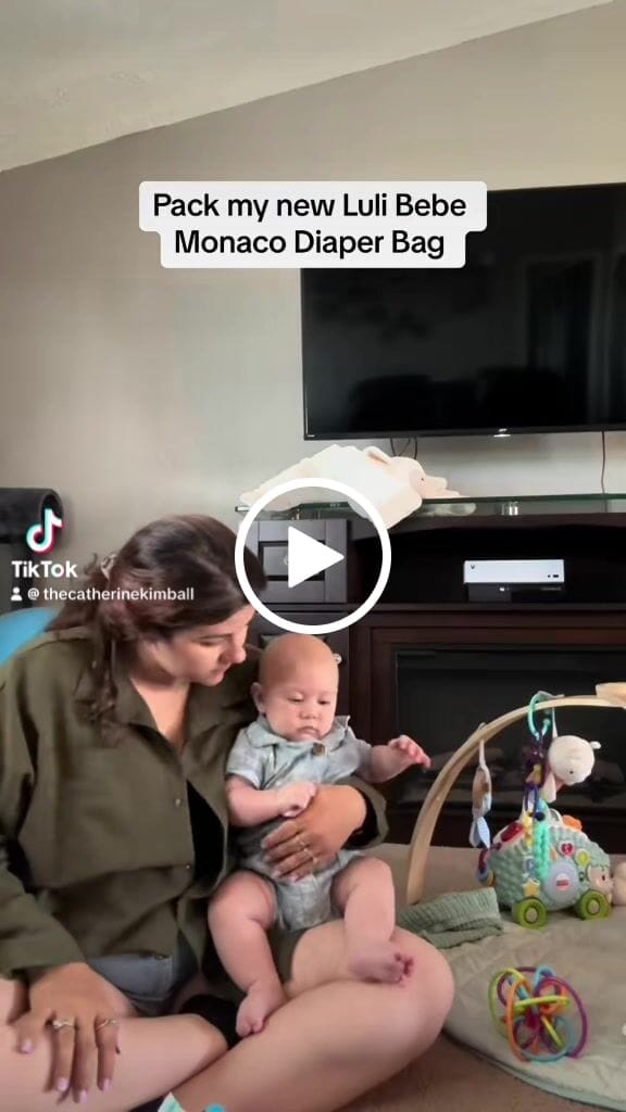 Customer video review of Monaco Diaper Bag | Ebony Black