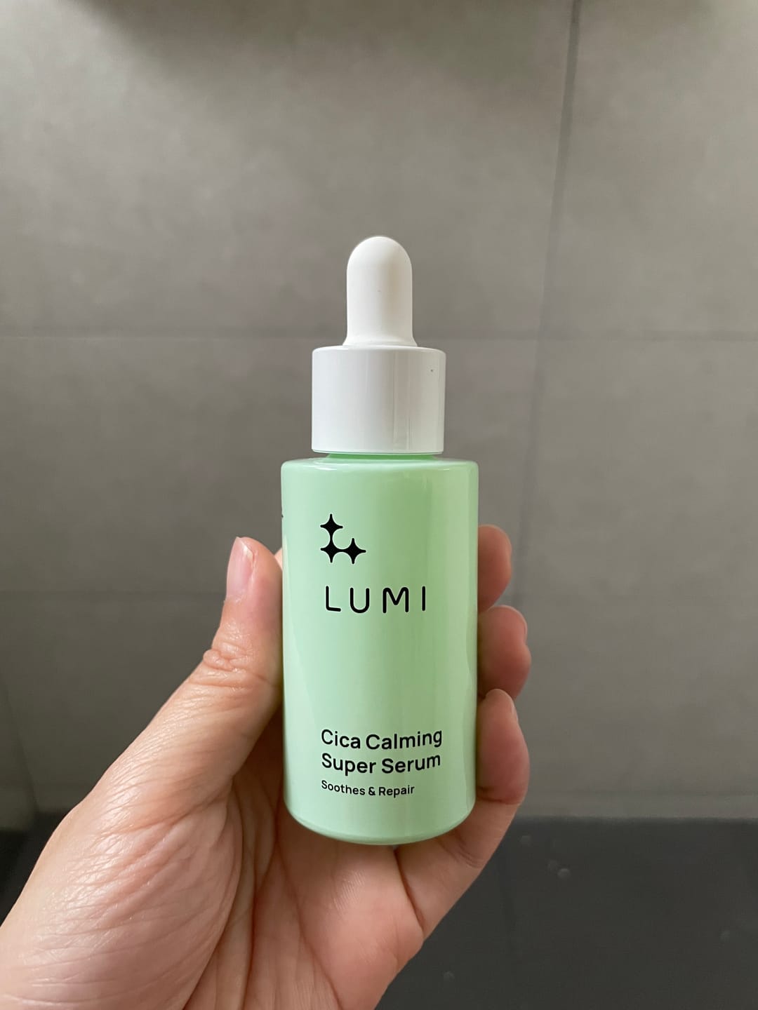 Customer photo review of Cica Calming Super Serum