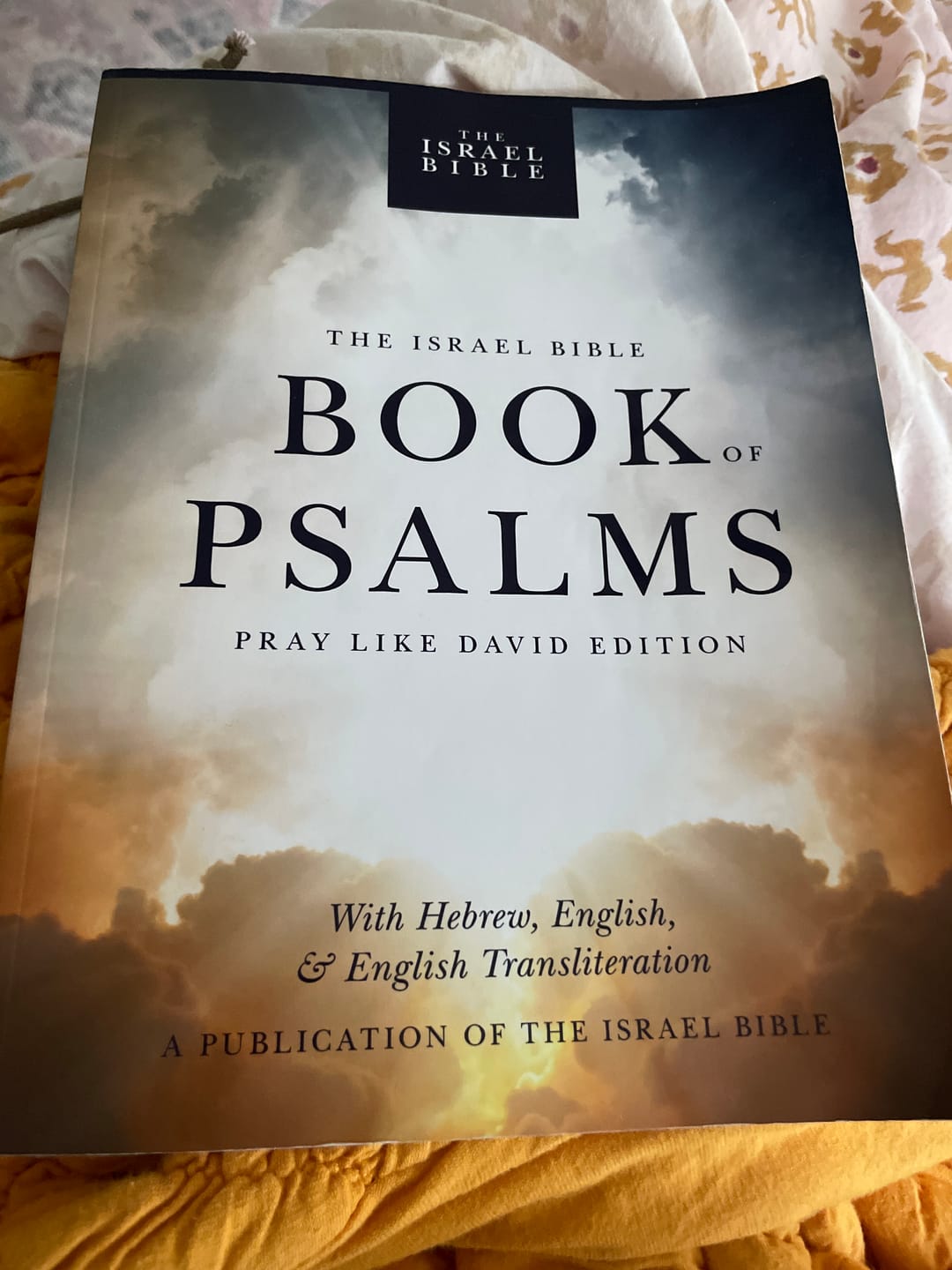 Customer photo review of The Israel Bible Book of Psalms: Pray Like David Edition