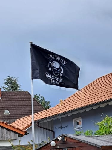 Customer photo review of Fahne inkl. Druck