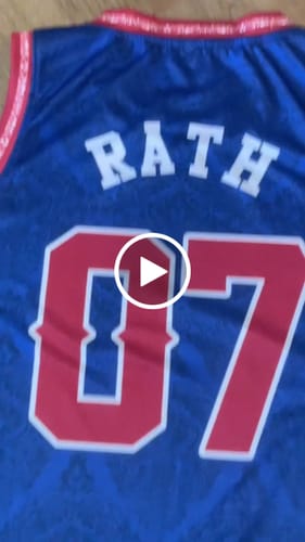 Customer video review of Cambodia Custom Basketball Jersey