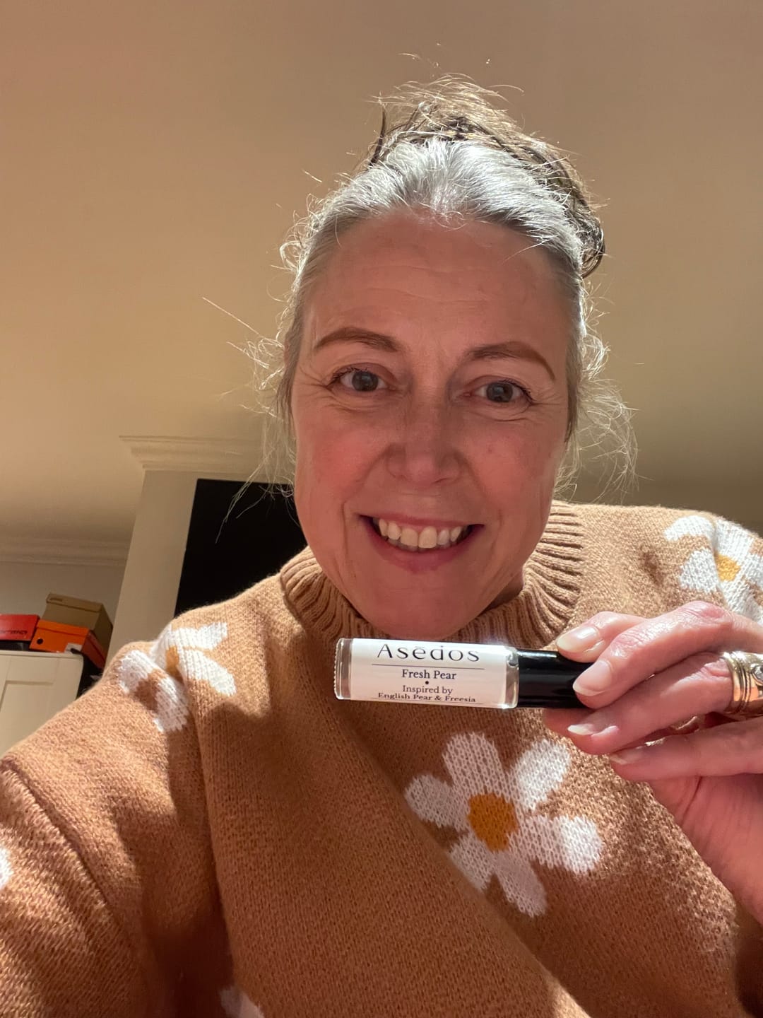 Customer photo review of FRESH PEAR PERFUME OIL