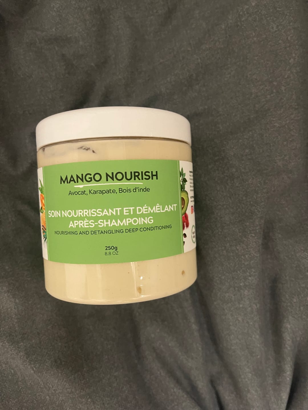 Customer photo review of Soin nourrissant et démêlant après-shampoing - NOURISH