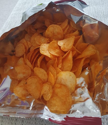 Customer photo review of Bio Kartoffelchips Paprika