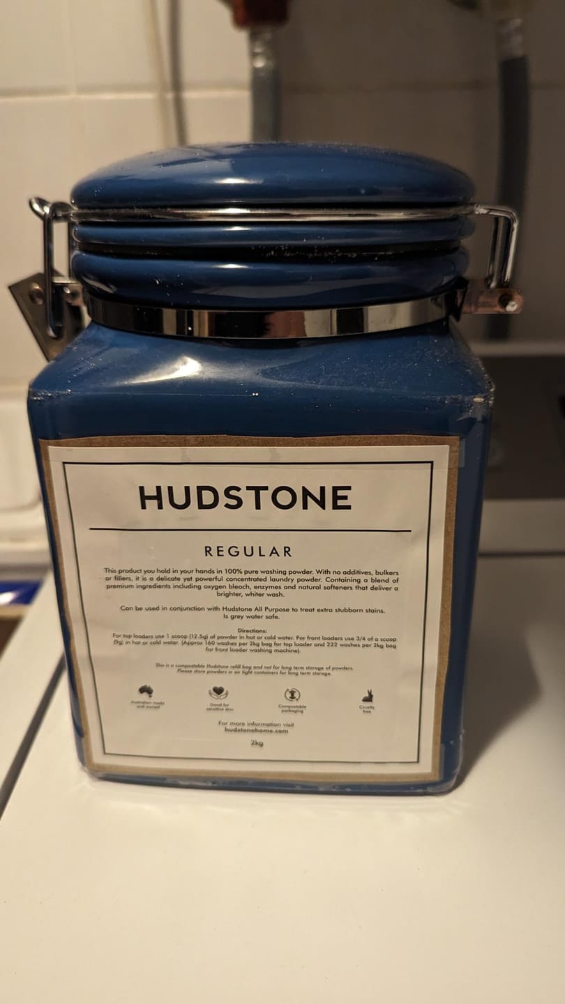 Customer photo review of Hudstone Powder Pack (Free Shipping - Scoops included)