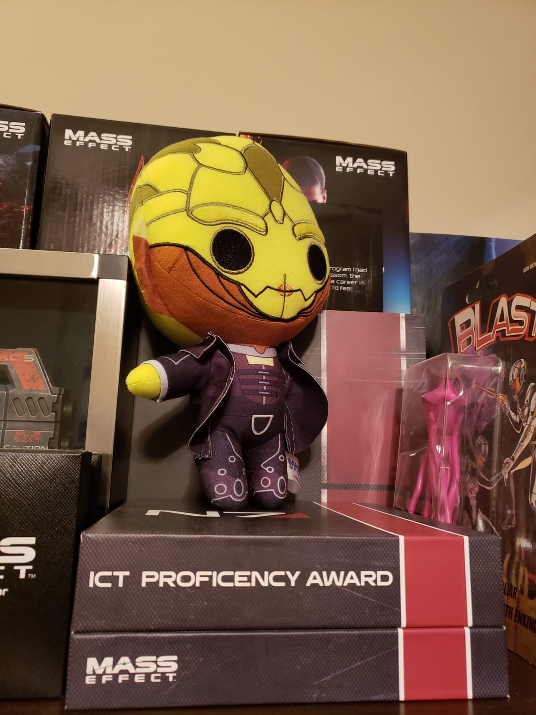 Customer photo review of Mass Effect - Thane Krios Collector's Plush