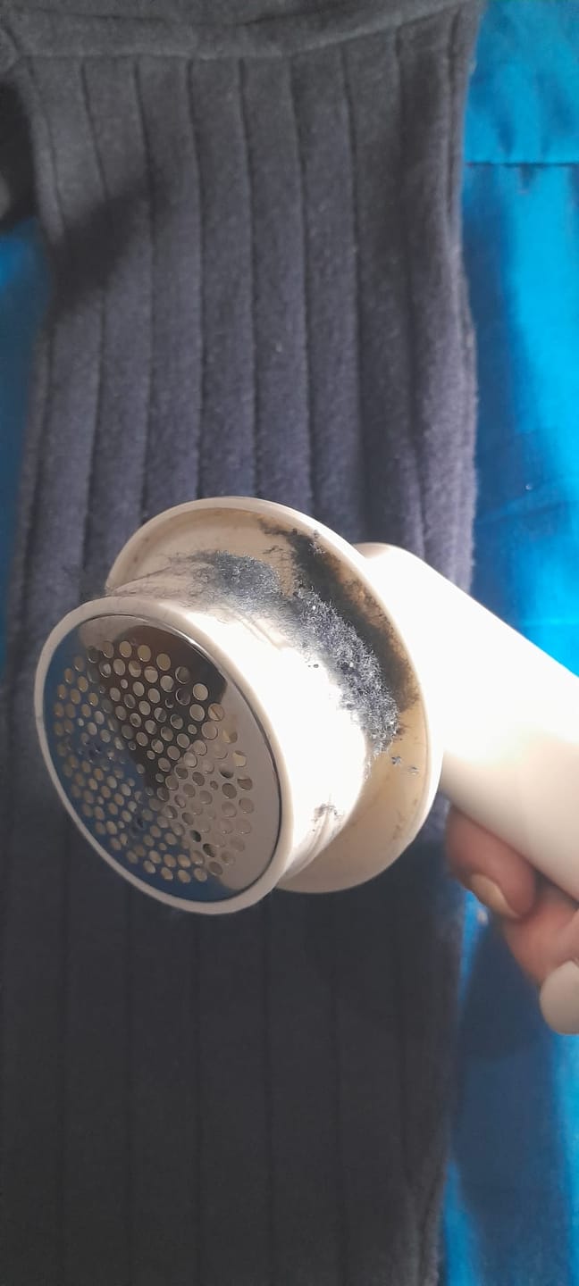 Customer photo review of Removedor de Pelusa Easy Lint