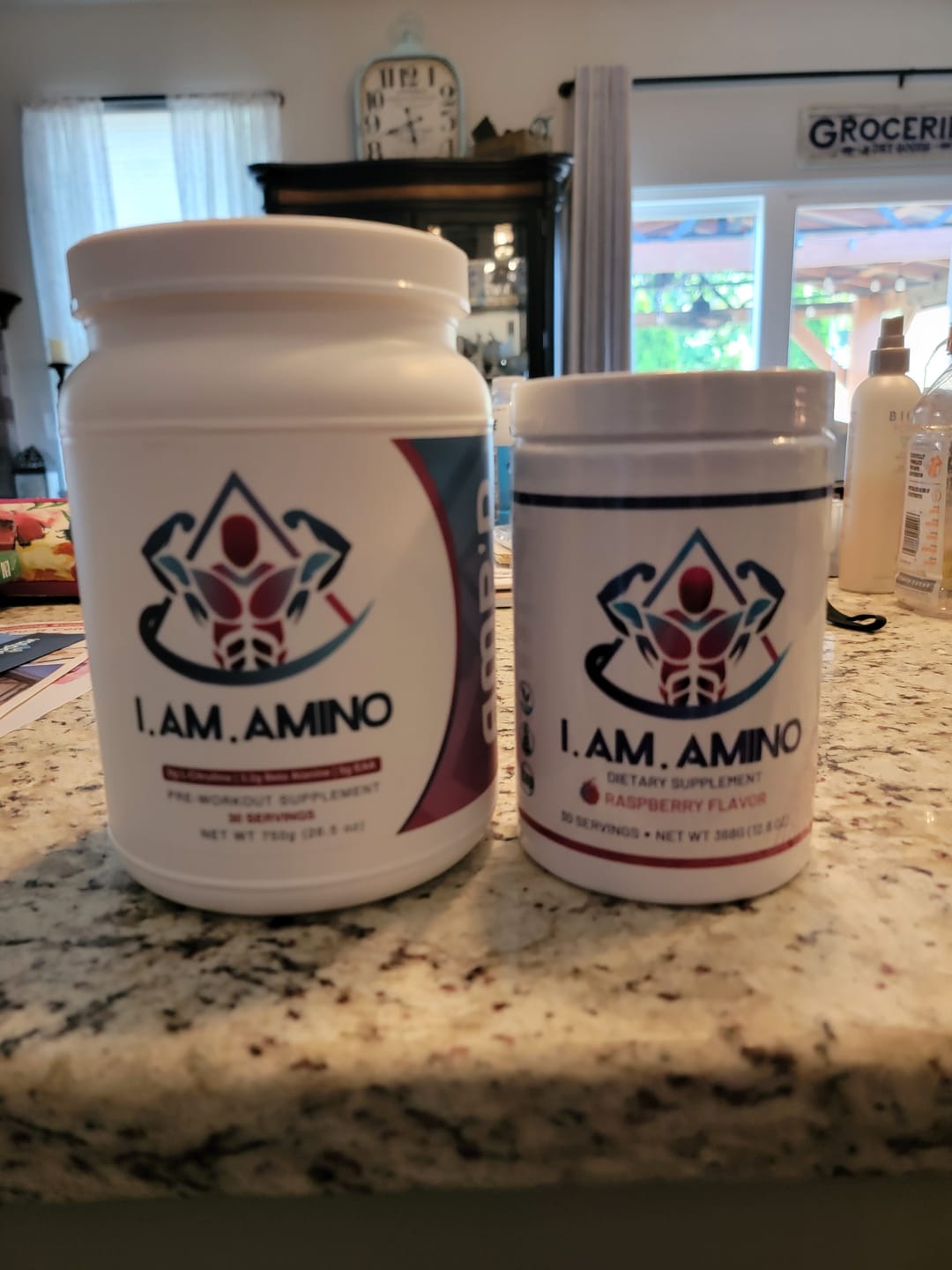 Customer photo review of AMP'd (Pre-Workout)