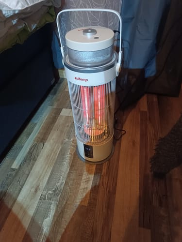 Customer photo review of Estufa Eléctrica Infrarroja Kaltemp S IR STONE BLANCO 800W