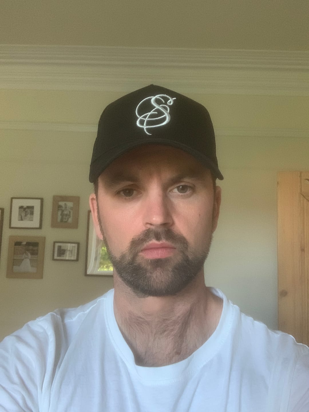 Customer photo review of S Trucker Cap - Black & Silver
