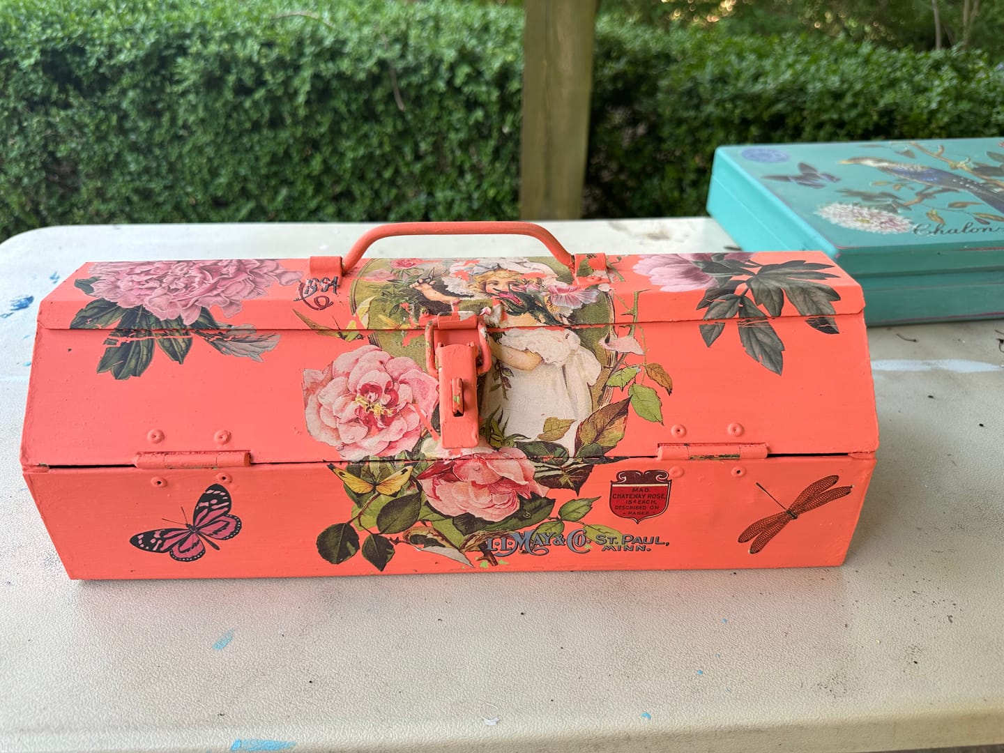 Customer photo review of One Step Paint - Coral Sea