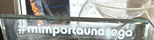 Customer photo review of Sticker Vinile Trasparenti