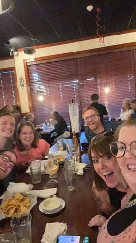 Customer photo review of Love Bomber Jacket - Red