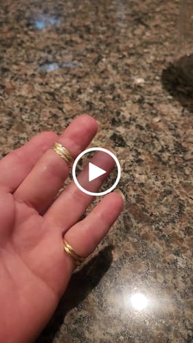 Customer video review of Gold Feather From An Angel Ring