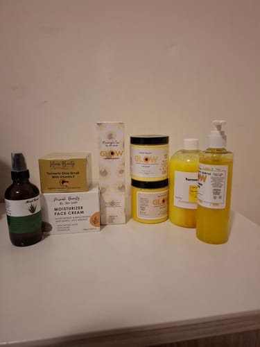 Customer photo review of Face Oil control set