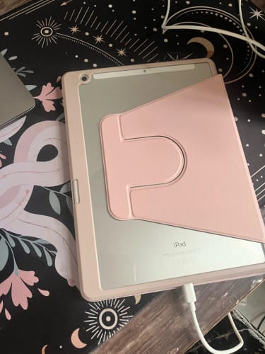 Customer photo review of FlexiSnap 360 Smart Leather iPad Case