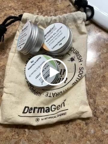 Customer video review of DermaGen Best Seller Skincare Range