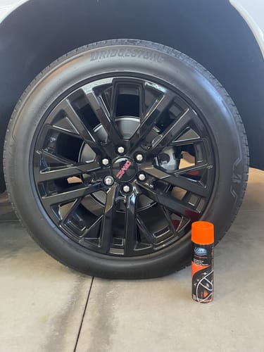 Customer photo review of High Gloss Tire Shine (PRE-ORDER)