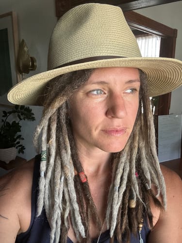 Customer photo review of Big Panama Hat