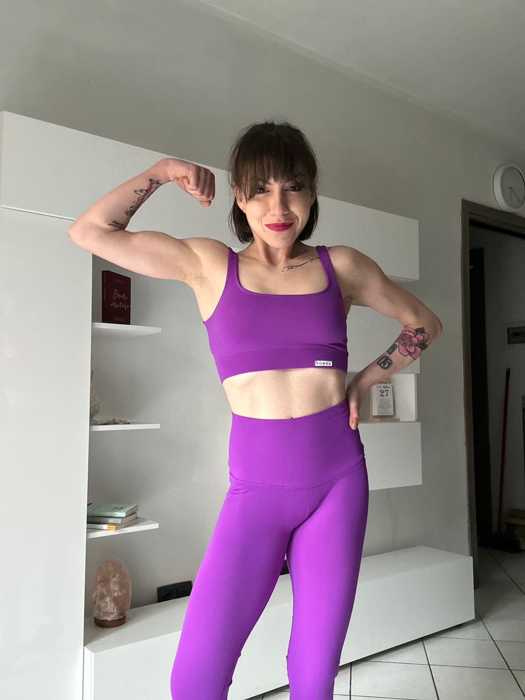 Customer photo review of Top Gym Fashion Violet