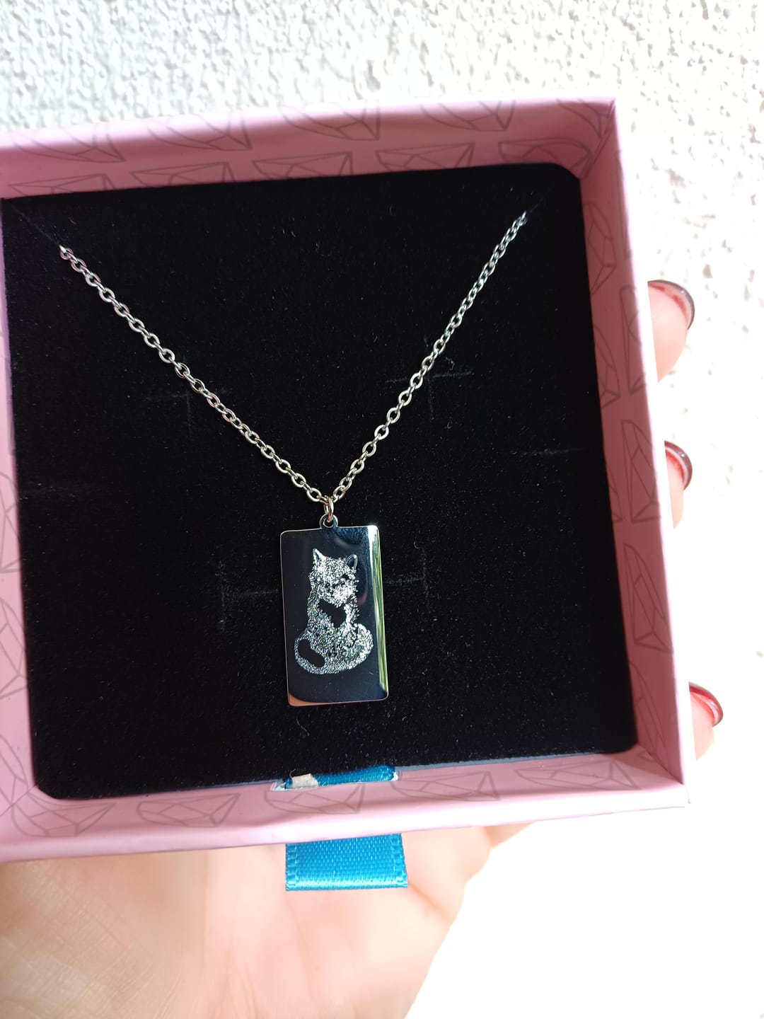 Customer photo review of Zeichnung | Plainkette + Gravur