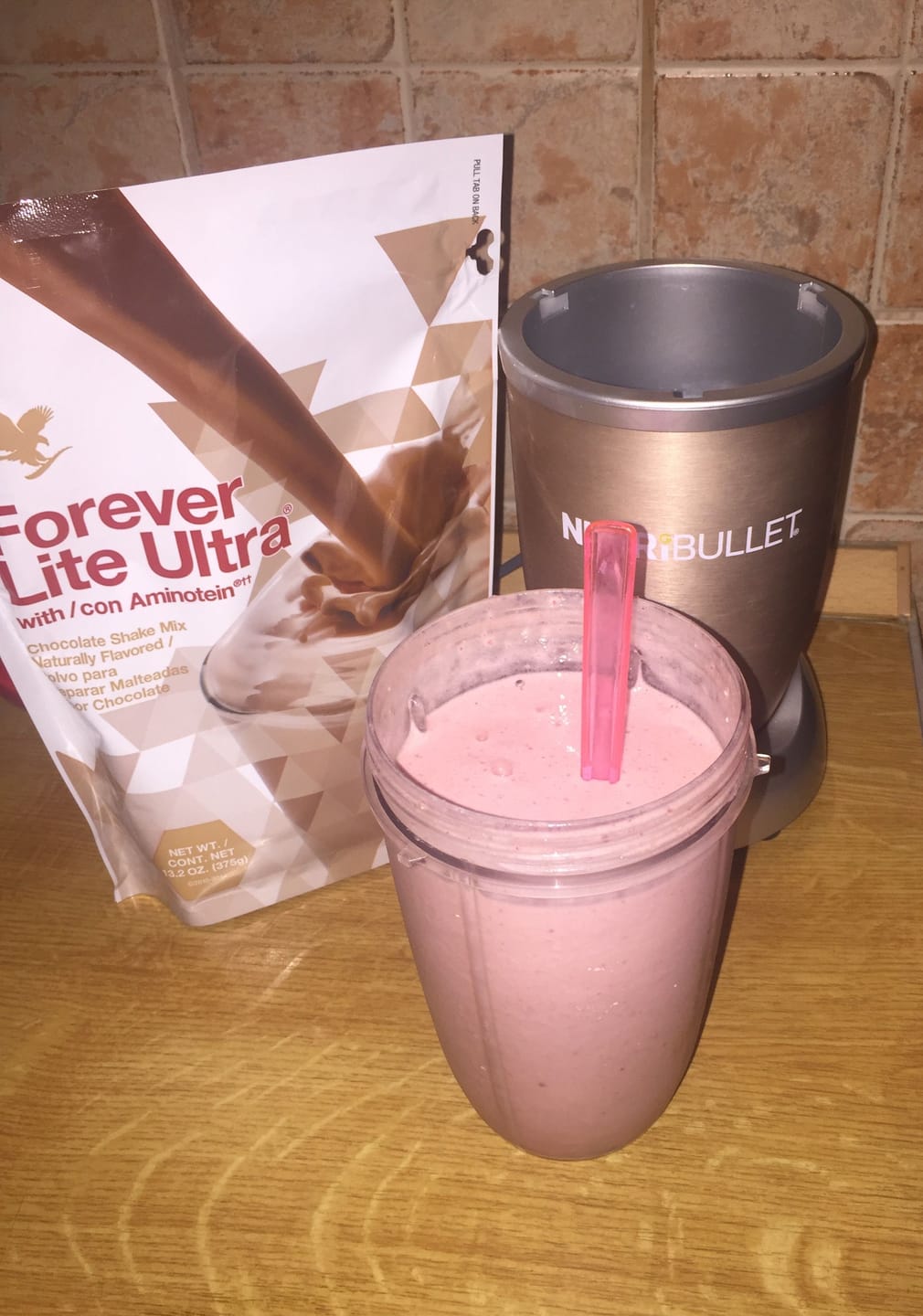Customer photo review of Forever Lite Ultra Chocolate