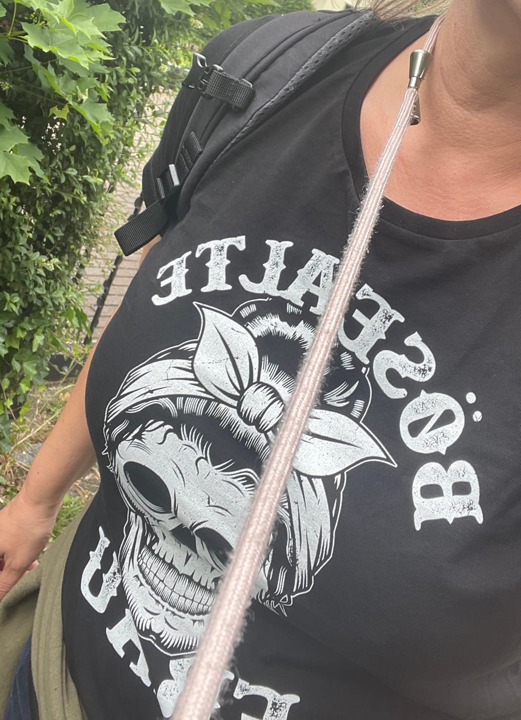 Customer photo review of Böse alte Frau - Damen T-Shirt