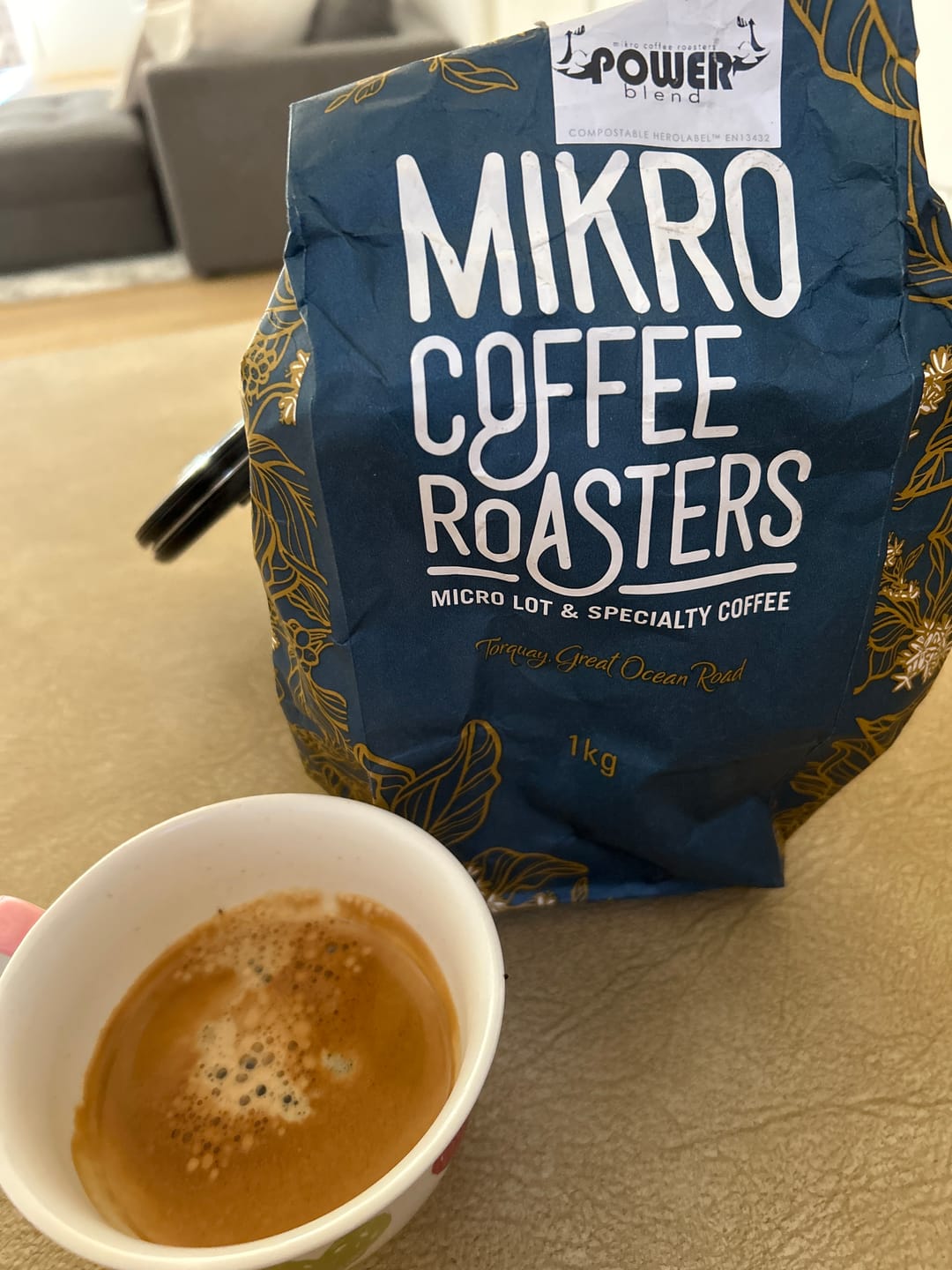 Customer photo review of NEW Mikro Power Blend *Really Strong Coffee*