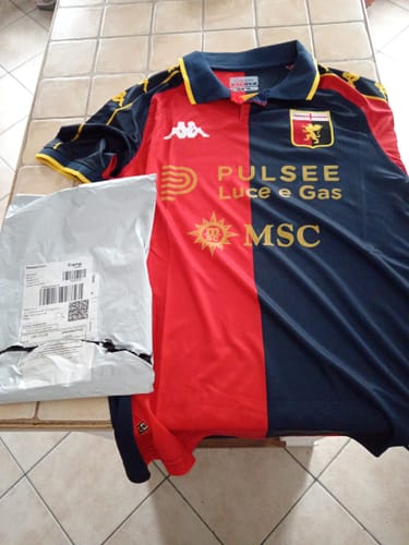 Customer photo review of Maglia Cagliari Home 2023/24
