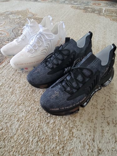 Customer photo review of Men's Black Psalm 23s - First Edition Christian Shoes