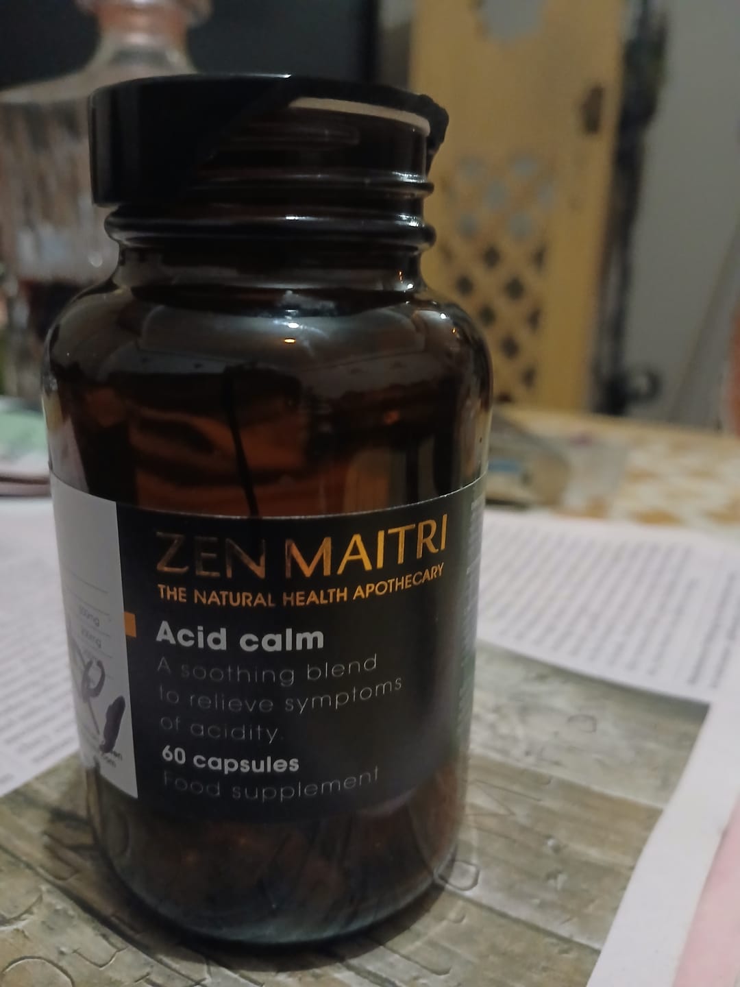 Customer photo review of Acid Calm Supplements | For Indigestion and Acid Reflux Relief