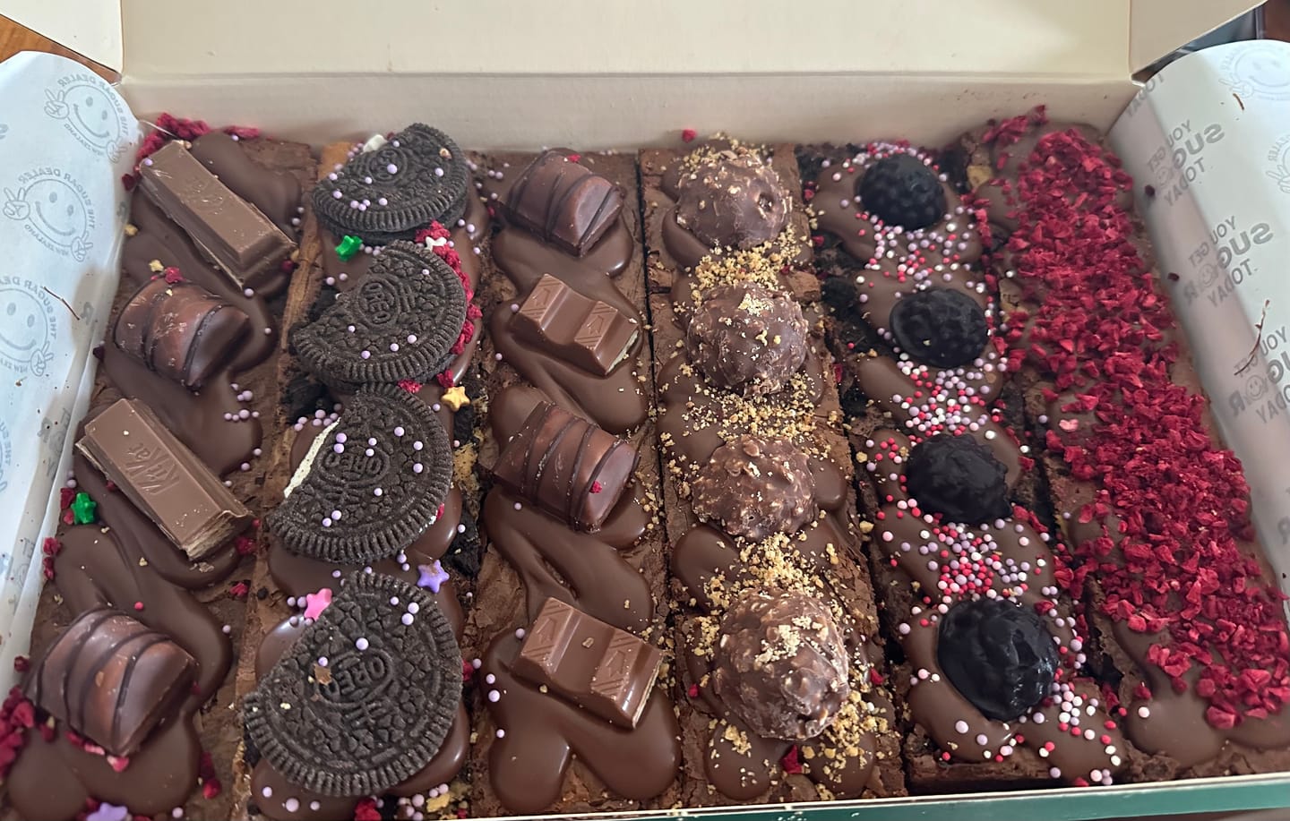 Customer photo review of Mega classic brownie