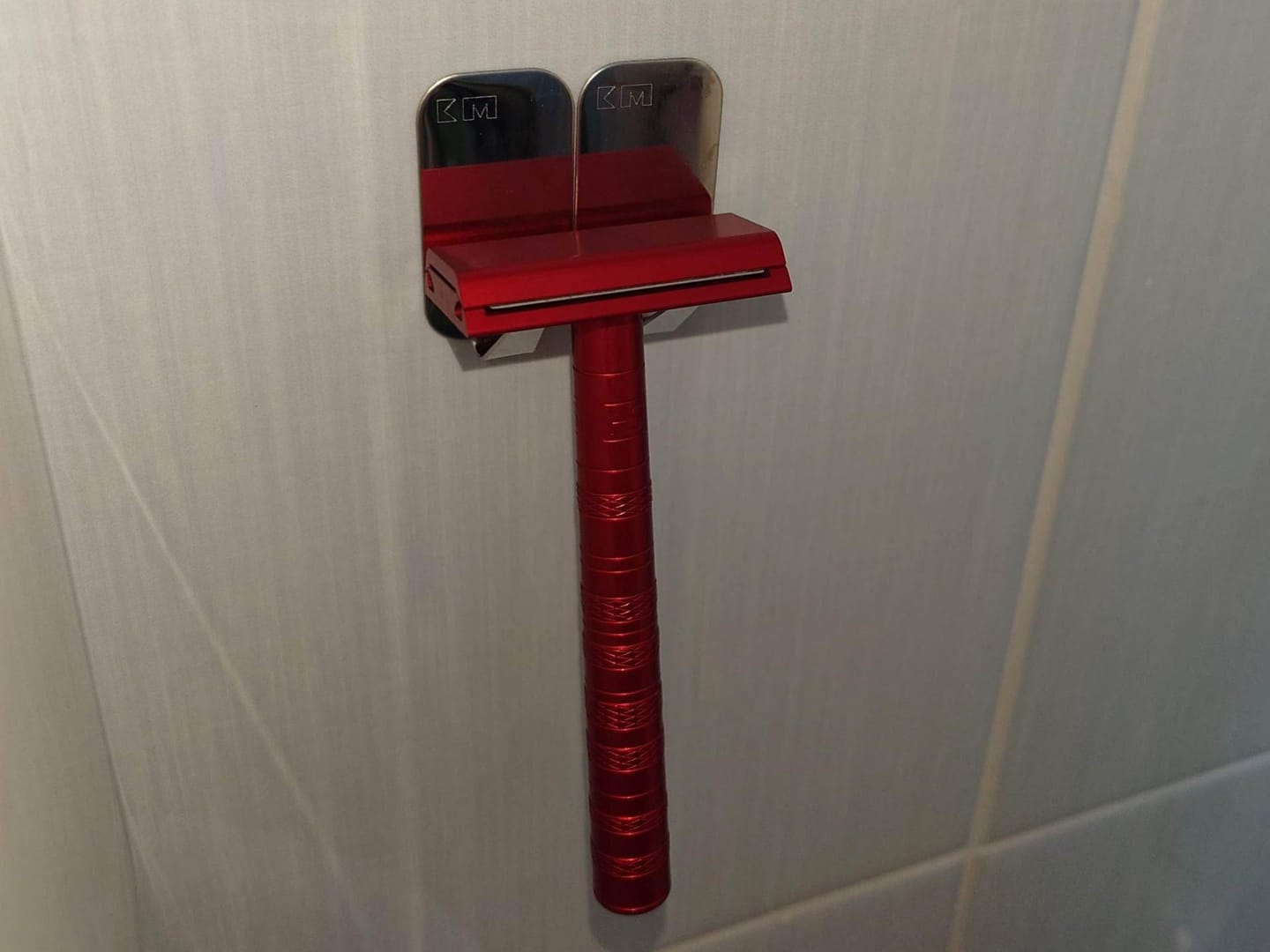 Customer photo review of Henson Shaving AL13 Double Edge Safety Razor - V3