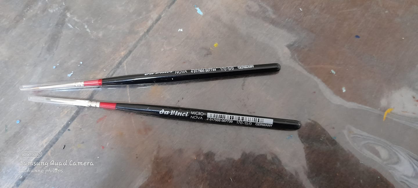 Customer photo review of da Vinci Micro Nova - Pincel para Detalles