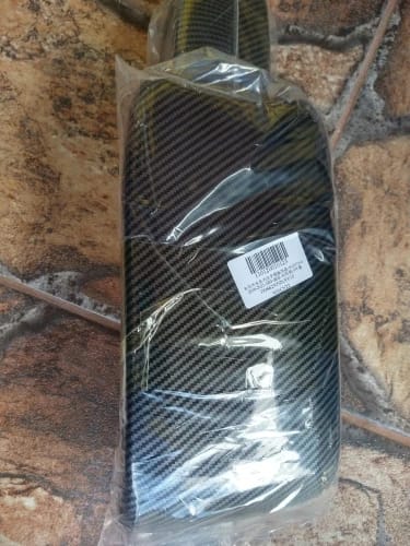 Customer photo review of Carbon Fibre Armrest Cover Trim For Civic 16-19 FK8