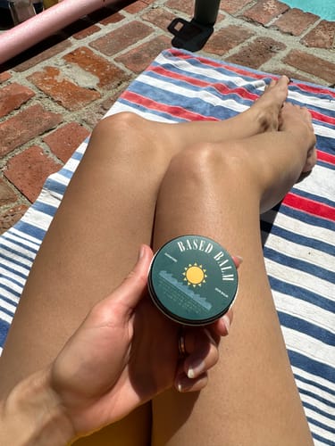 Customer photo review of Based Balm’s Signature Tallow Balm