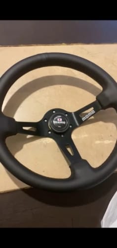 Customer photo review of Full Speed Steering Wheel Deep Dish 13"