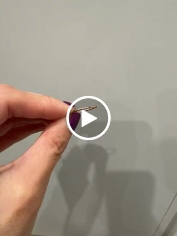 Customer video review of Sparkle Stacking Ring