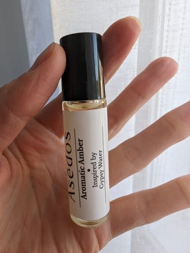 Customer photo review of AROMATIC AMBER PERFUME OIL