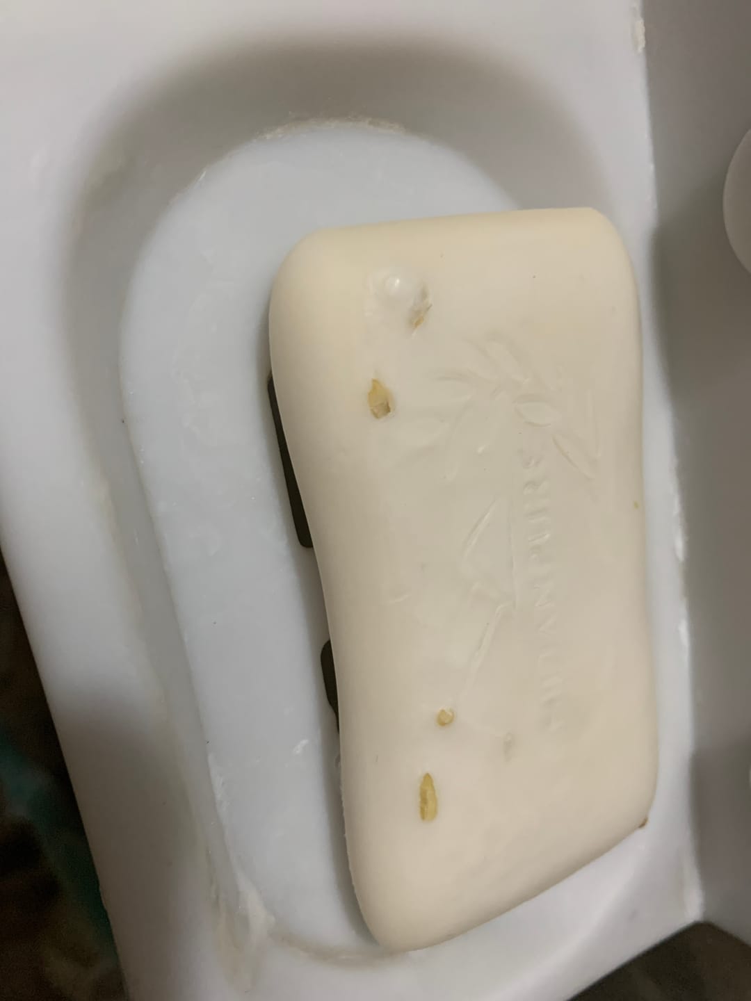 Customer photo review of Rice Soap - Purifies Skin, Anti-Aging, Unclog Pores