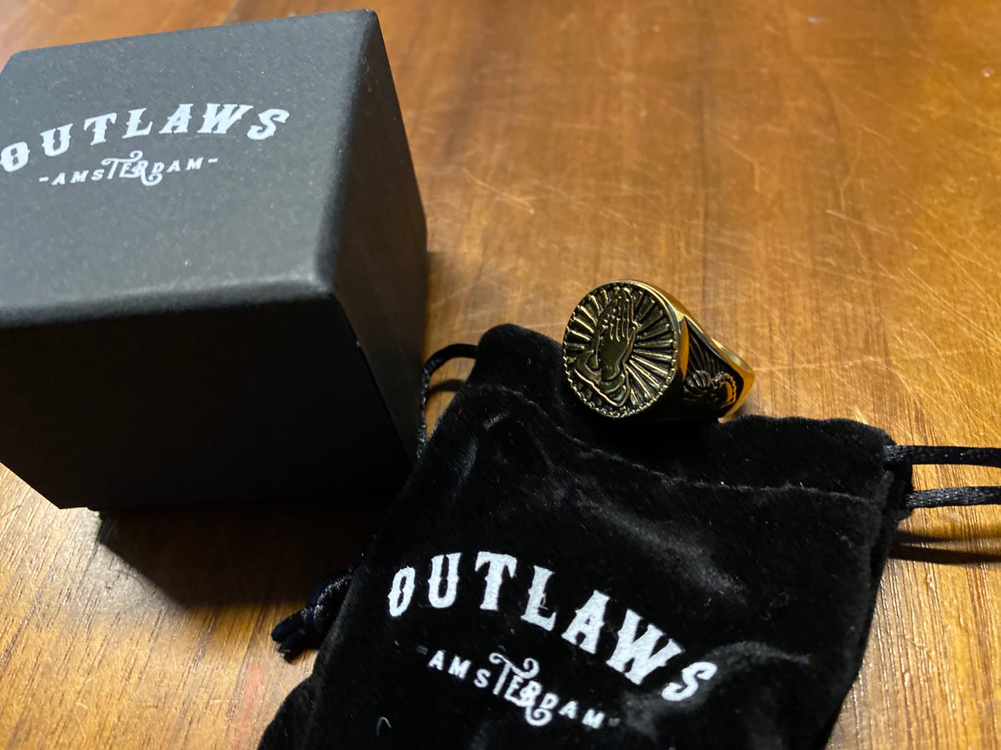 Customer photo review of SACRED GOLD.
