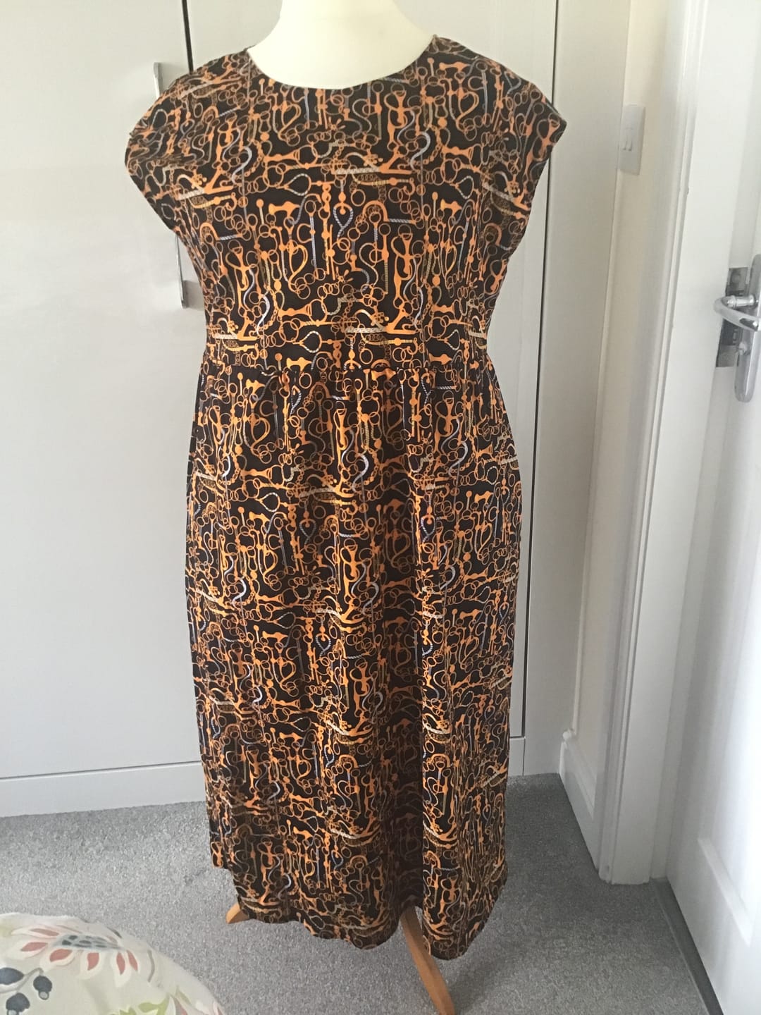 Customer photo review of Chains and Ropes Cotton Poplin Fabric