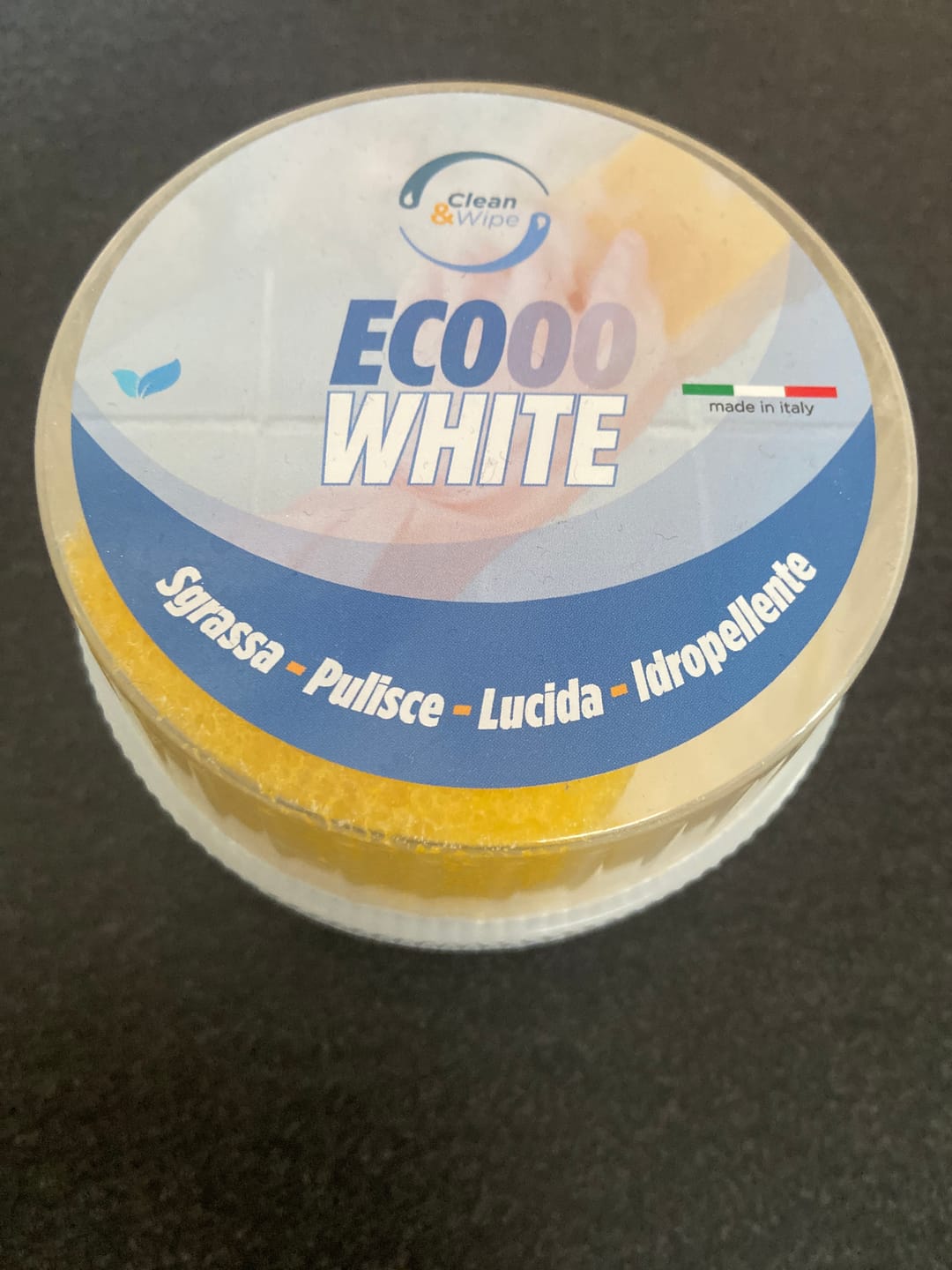 Customer photo review of Ecooo White Detergente Universale - Pasta Pietra Bianca pulente