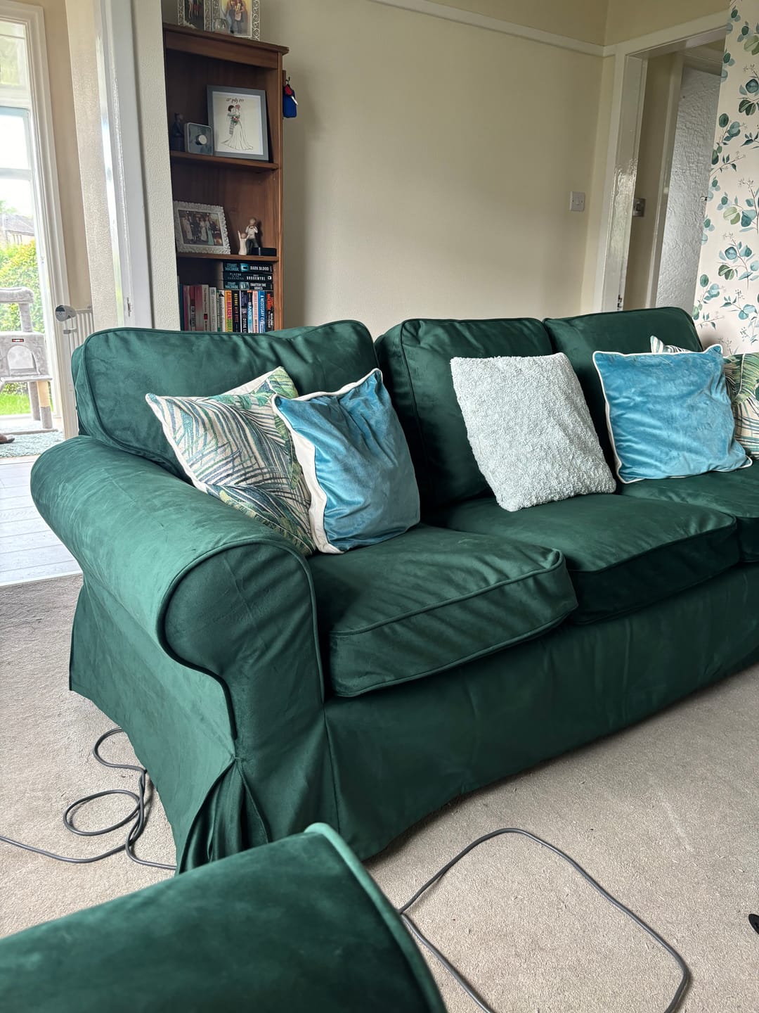 Customer photo review of EKTORP 3 Seat IKEA Sofa Cover