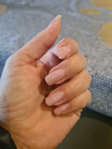 Customer photo review of TOP COAT NO WIPE DIDIER LAB MILKY PINK, 10ML