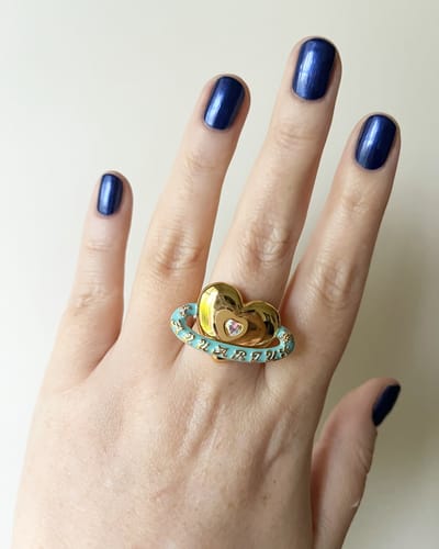 Customer photo review of Galaxy Horoscope Aquarius