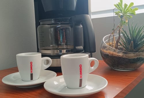 Customer photo review of Pack 3kg Kimbo Extra Cream con taza Kimbo Espresso