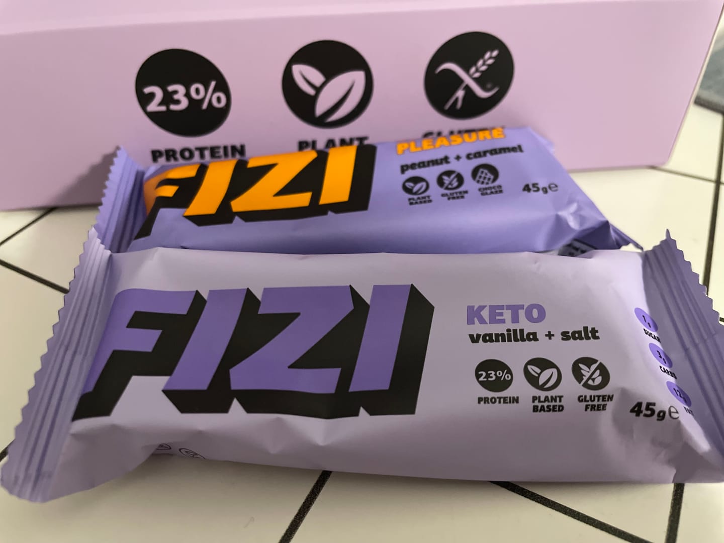 Customer photo review of KETO BATON PROTEINOWY "VANILLA + SALT" 10X45G